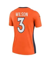 Women's Denver Broncos Russell Wilson Nike Orange Game Jersey