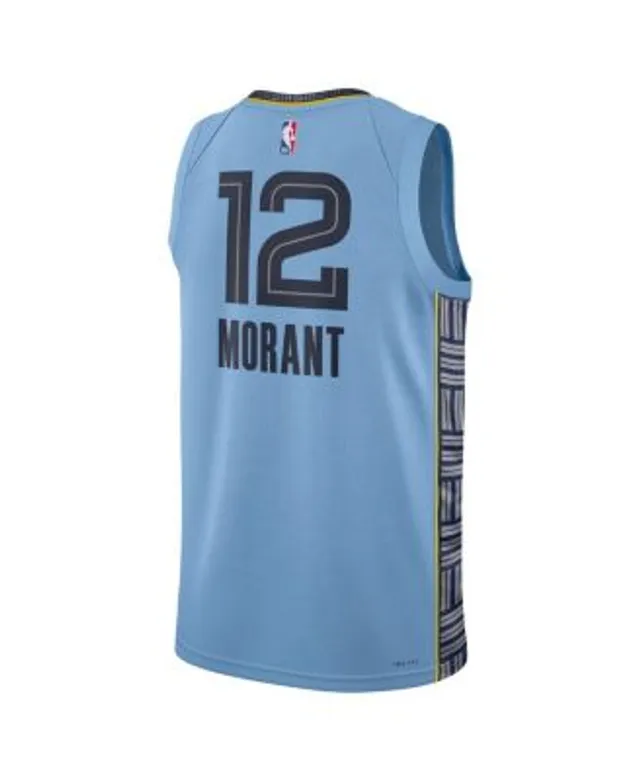 Unisex Jordan Brand Desmond Bane Light Blue Memphis Grizzlies Swingman Jersey - Statement Edition Size: Medium