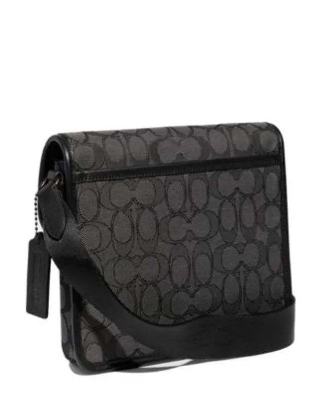 COACH Messenger Crossbody In Signature Jacquard - Macy's