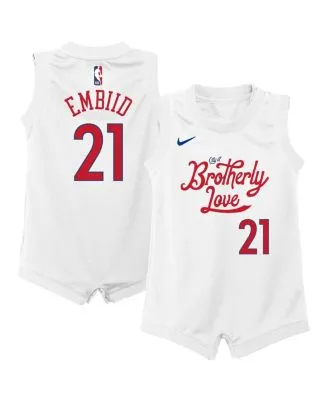 Nike Youth Boys and Girls James Harden White Philadelphia 76ers 2022/23  Swingman Jersey - City Edition
