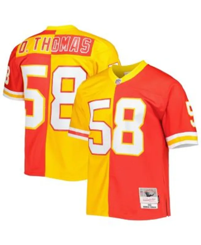 Mitchell & Ness Men's Derrick Thomas Red Kansas City Chiefs 1994 Legacy Replica Jersey