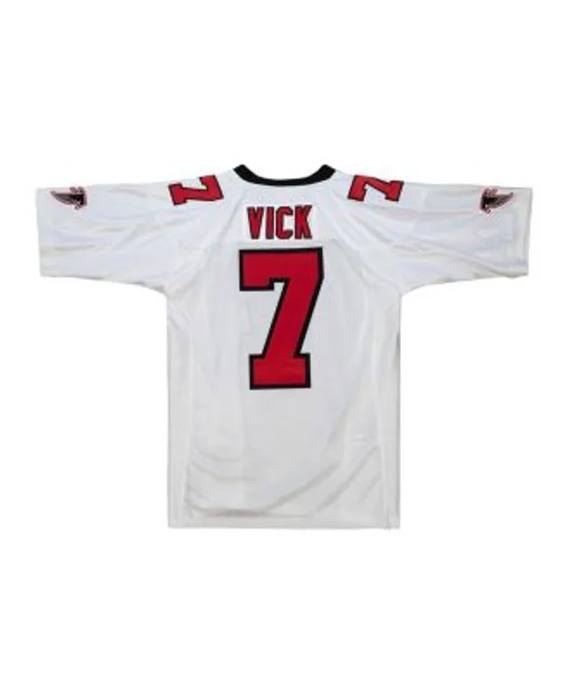 Michael Vick Atlanta Falcons Mitchell & Ness 2002 Authentic Throwback Retired Player Jersey – Black