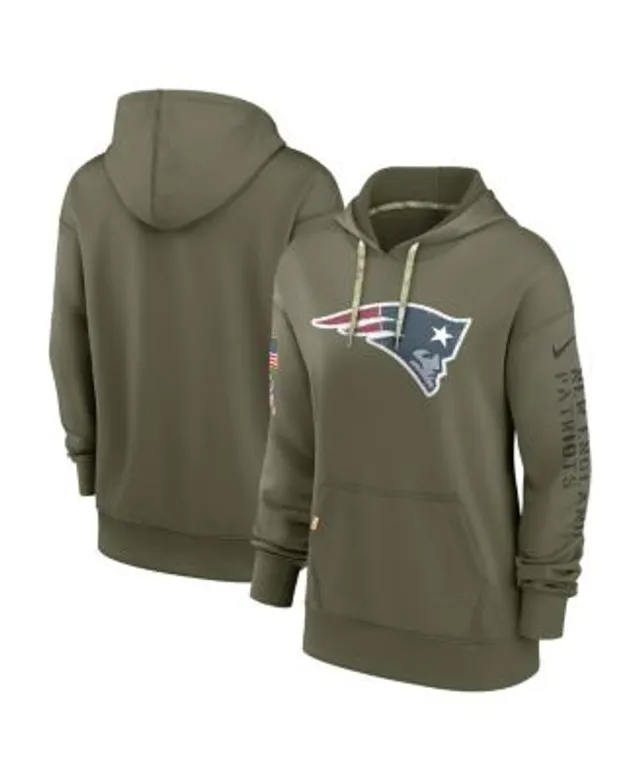 Women's '47 Oatmeal New England Patriots Harper Pullover Hoodie