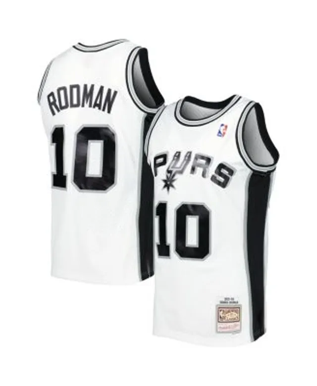Mitchell & Ness Dennis Rodman Black San Antonio Spurs 1993-94 Hardwood Classics Swingman Jersey