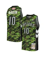 Men's Mitchell & Ness DeMar DeRozan Camo Toronto Raptors Hardwood Classics Swingman Jersey