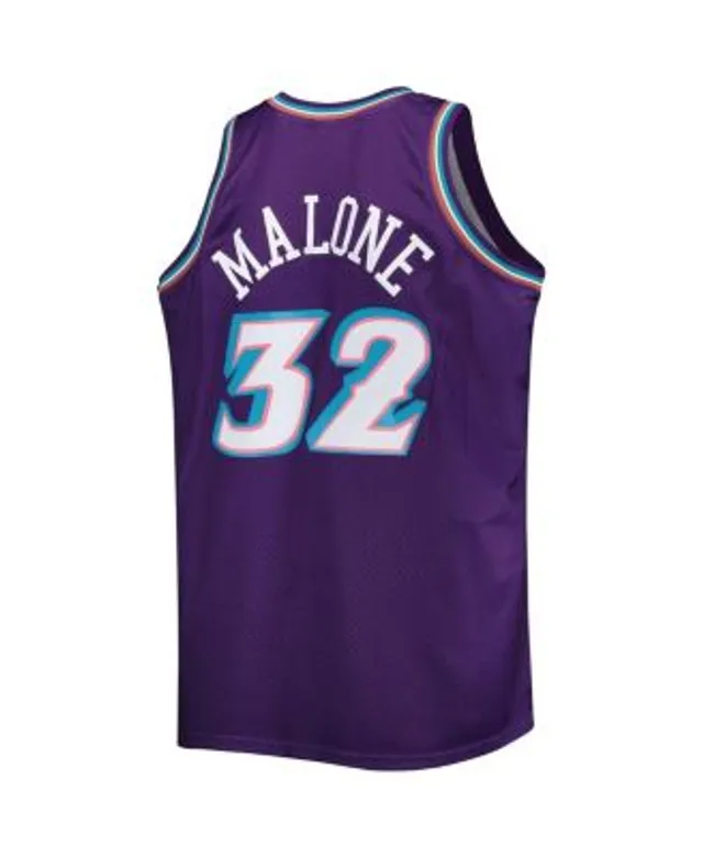 75th Platinum Swingman Karl Malone Utah Jazz 1996-97 Jersey