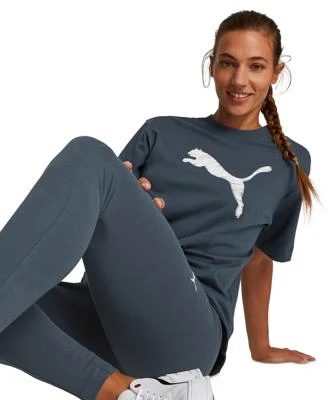 Women's Her Cotton Crewneck Logo Short-Sleeve T-Shirt