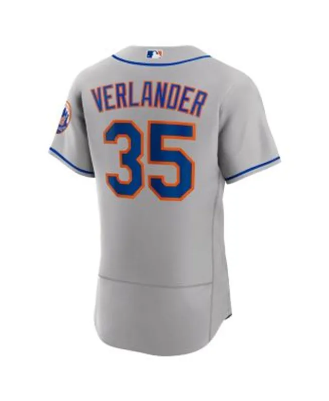 Nike Women's Justin Verlander Royal New York Mets 2023 Name and Number  T-shirt