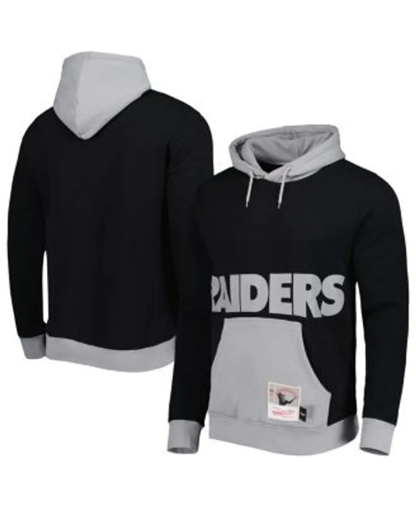 Las Vegas Raiders New Era Big & Tall NFL Pullover Hoodie - Black