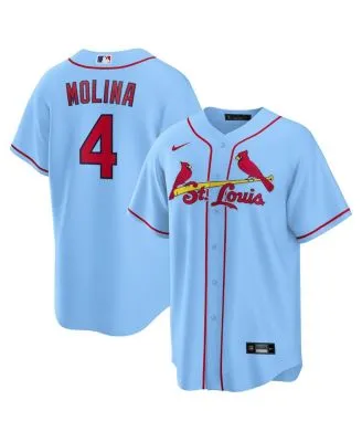 Yadier Molina St Louis Cardinals Toddler White Home Cool Base Replica Jersey