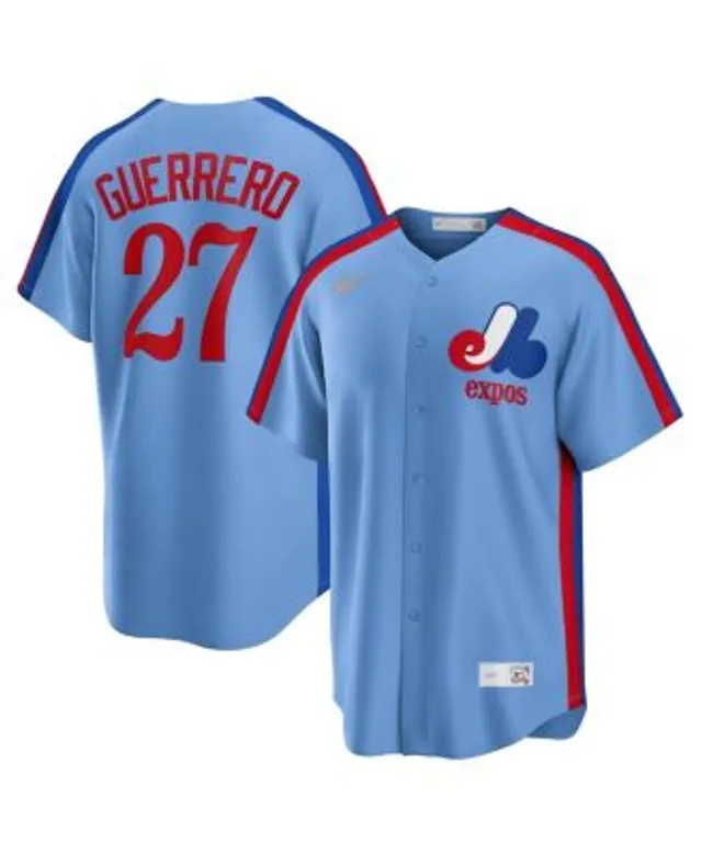 Men's Toronto Blue Jays Vladimir Guerrero Jr Road Grey Baseball Replica  Jersey