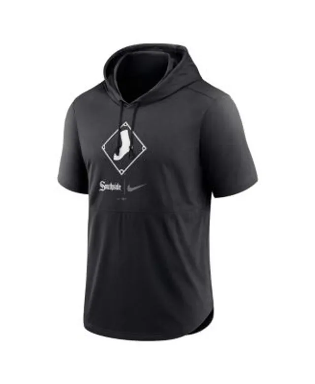 Men's Nike Black San Francisco Giants City Connect Short Sleeve Pullover Hoodie