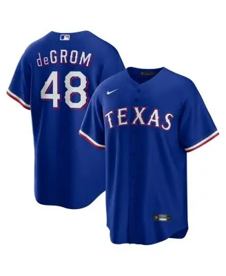 Youth Nike Jacob deGrom Royal New York Mets Player Name & Number T