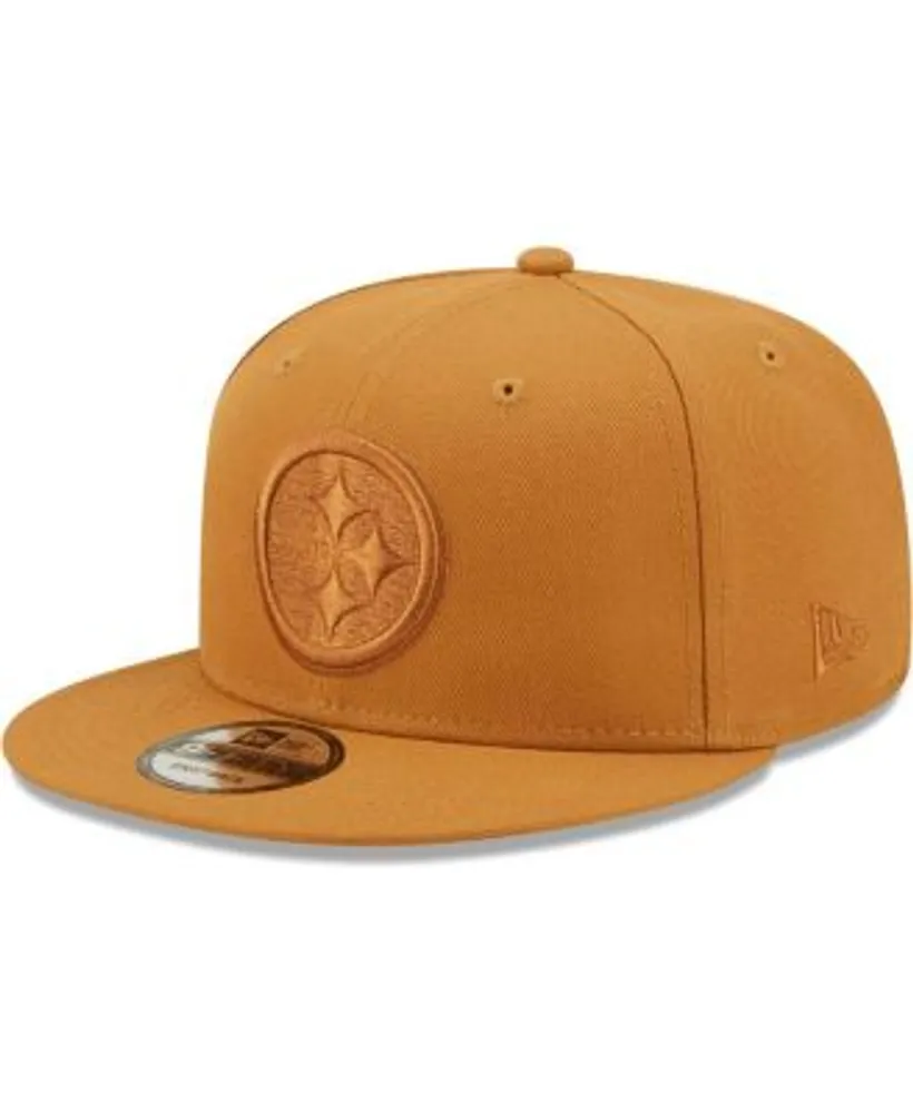 New Era Men's Brown Pittsburgh Steelers Color Pack 9Fifty Snapback