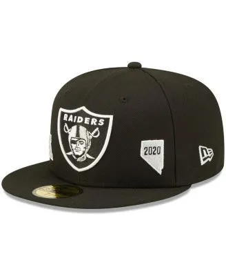 Las Vegas Super Bowl Raiders New Era 59FIFTY Fitted Hat (Team Color Gray Under BRIM) 7 3/8