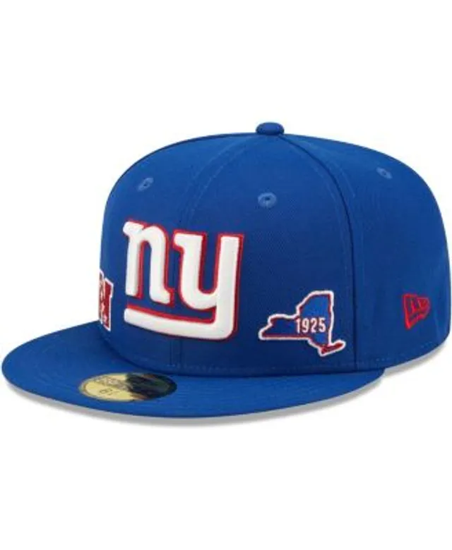 Men's New Era Royal York Giants Bandana 59FIFTY Fitted Hat