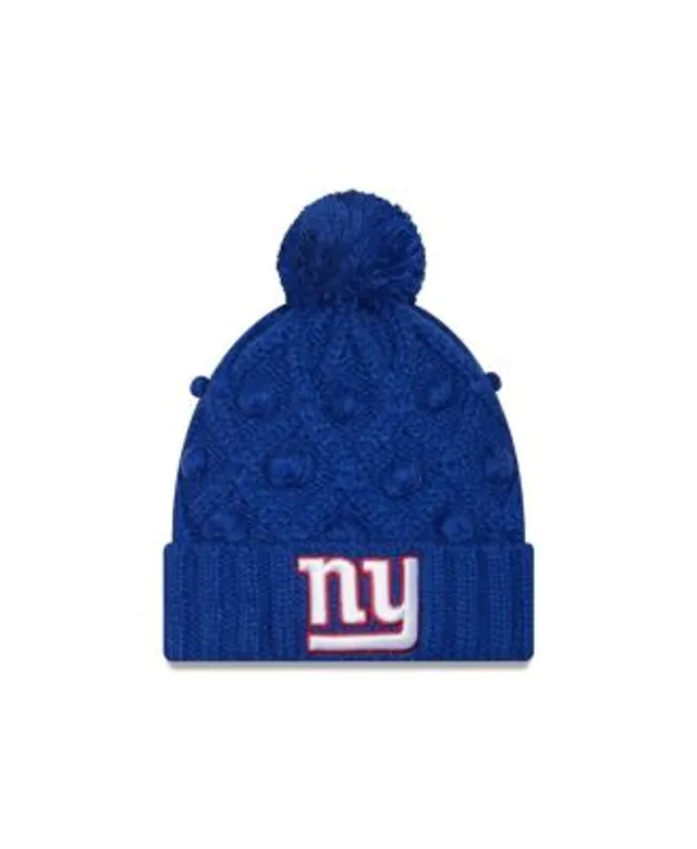 The Giants Beanie Faux Fur Pom, New York Giants