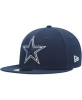 Men's New Era Navy Dallas Cowboys Identity 59FIFTY Fitted Hat