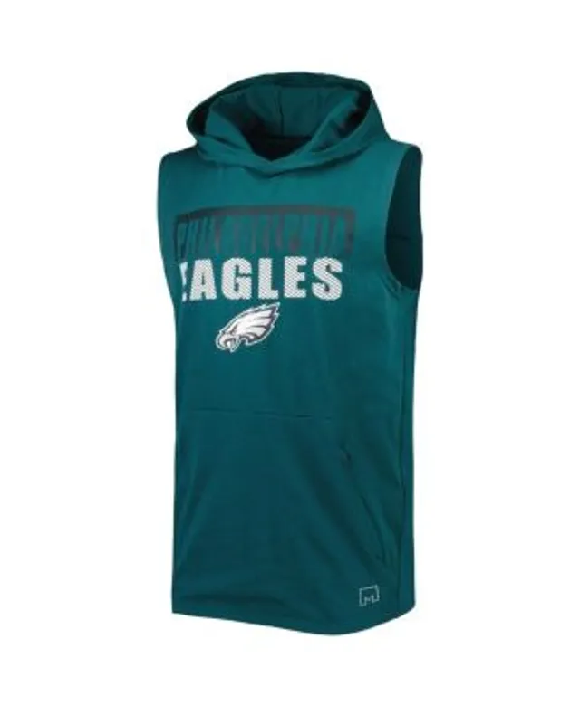 Nike Men's Midnight Green Philadelphia Eagles Fan Gear Primary Logo Performance Pullover Hoodie