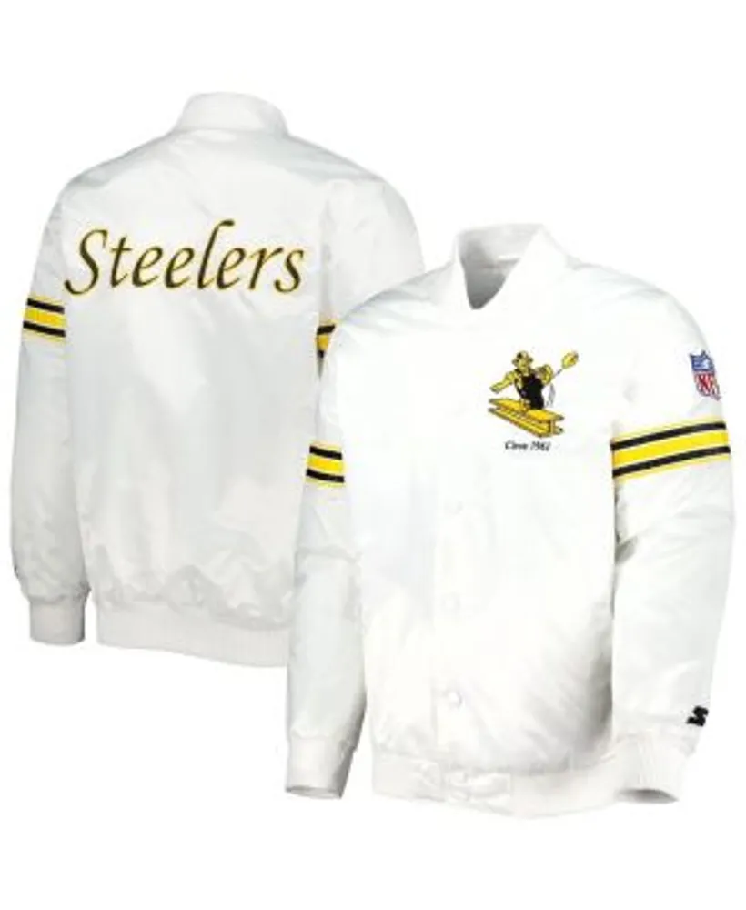 Starter Mens Pittsburgh Steelers Hoodie Sweatshirt, Medium