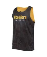 Women's Pittsburgh Steelers FOCO Black Floral Sundress