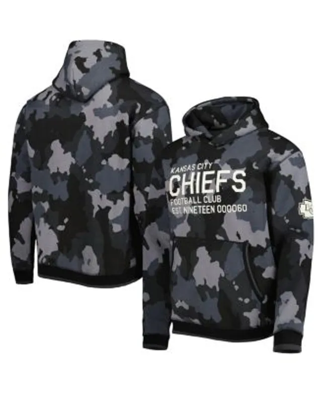 Fanatics Men's Charcoal Kansas City Chiefs Breakneck Blitz Pullover Hoodie