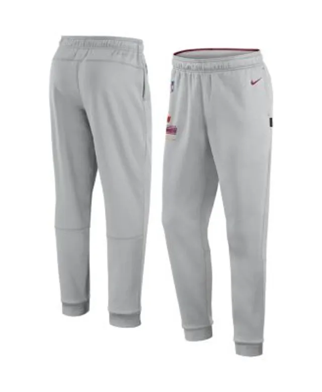 Men's Nike Heather Gray Washington Commanders Sideline Pop Player  Performance Lounge Pants