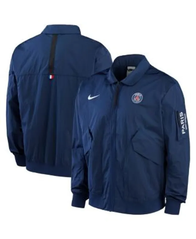 Nike Men's 2021-22 City Edition Brooklyn Nets Blue Full Showtime Full Zip Long Sleeve Jacket, XL