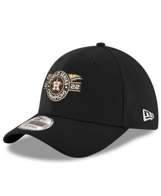 Men's Houston Astros New Era Black 2022 American League Champions Locker  Room 9FORTY Adjustable Hat