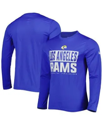 Concepts Sport Men's Royal Los Angeles Rams V-Neck Scrub Top