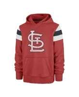 St. Louis Cardinals '47 Premier Nico Pullover Hoodie - Heather Red