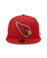 Men's New Era Black Arizona Cardinals Omaha Low Profile 59FIFTY Fitted Hat