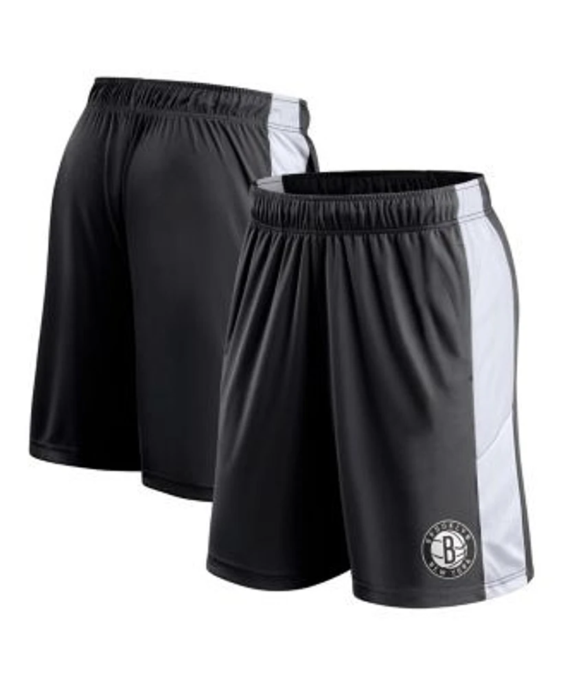 Nike Men's Brooklyn Nets Black Mesh Shorts, Medium