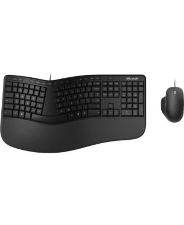 Microsoft RJU-00001 Ergonomic Desktop Keyboard Windows 32 USB Port English  - Black | Connecticut Post Mall