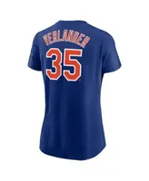 Youth Nike Jacob deGrom Royal New York Mets Player Name & Number T