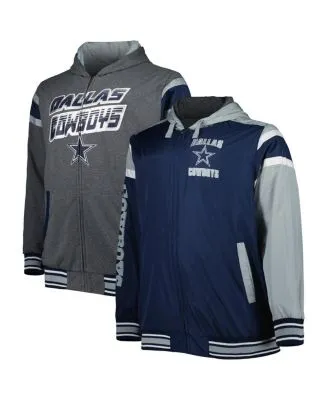 Starter Men's G-III Sports by Carl Banks Navy Dallas Cowboys Extreme Pullover Hoodie Size: Medium