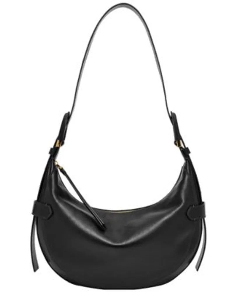 COACH Polished Pebble Leather Hadley Hobo - Macy's