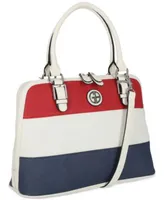 Giani Bernini Saffiano Dome Satchel, Created for Macy's - Macy's