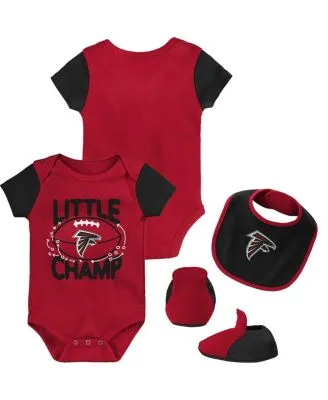 Newborn & Infant Las Vegas Raiders Mitchell & Ness Black/Silver Throwback  Bodysuit, Bib & Booties Set