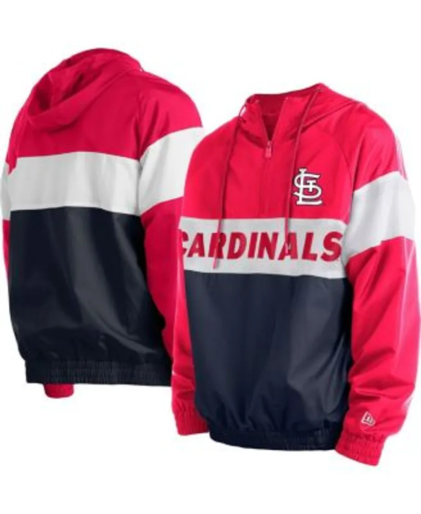 Women's Touch Red St. Louis Cardinals Pre-Game Raglan Pullover