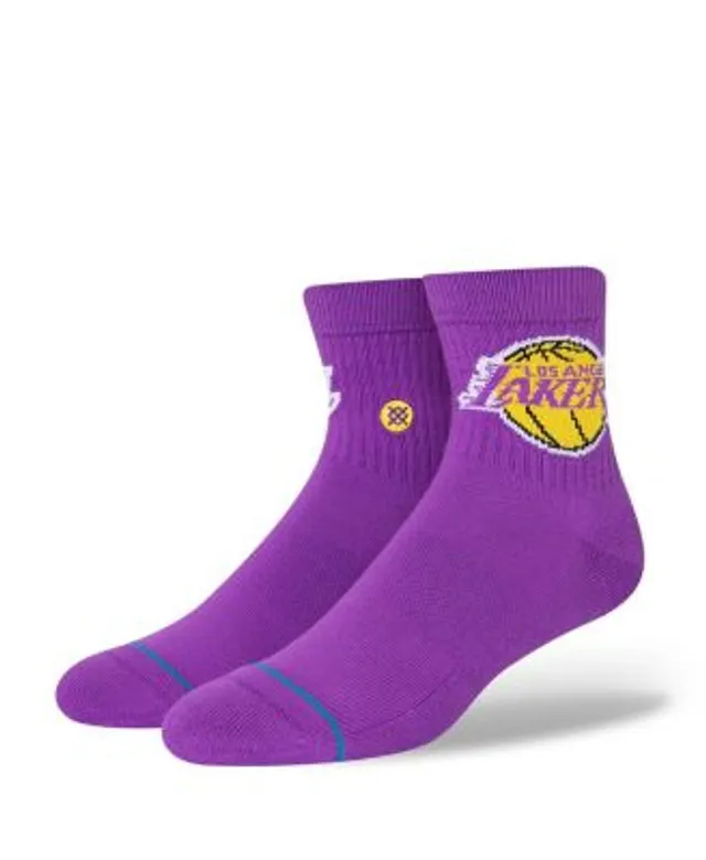 Los Angeles Lakers Stance City Edition 2022 Sock - White - Mens