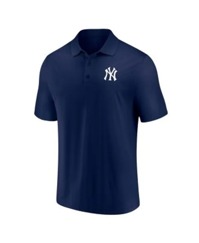 Men's Fanatics Branded White/Navy New York Yankees Sandlot Game Polo