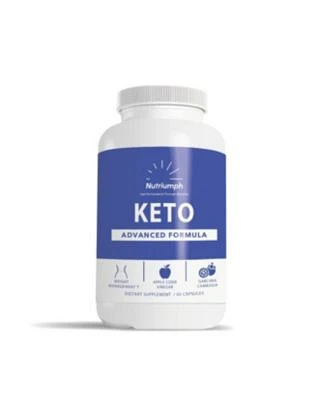 KETO ADVANCED FORMULA - Fat Burning Weight Loss Formula with Apple Cider Vinegar & Garcinia Cambogia | 60 capsules