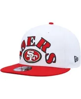 Men's New Era Scarlet San Francisco 49ers Basic 9FIFTY Adjustable Snapback  Hat