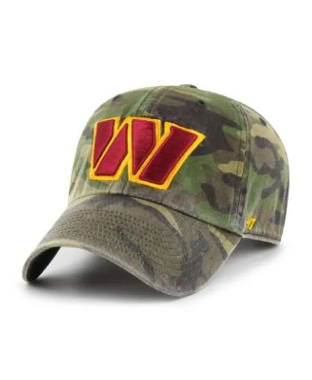 Men's New Era Camo Washington Commanders Woodland 59FIFTY Fitted Hat