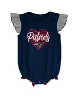 Infant Navy/Red/Heathered Gray New England Patriots 3-Pack