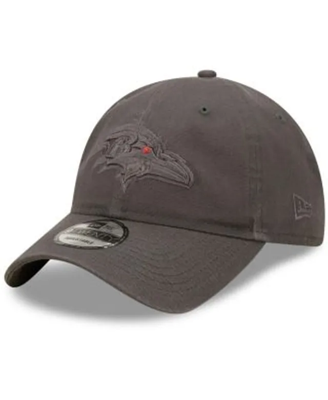 Men's New Era Graphite Baltimore Ravens Storm 59FIFTY Fitted Hat