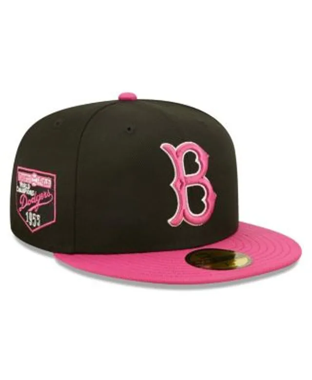 Men's Black, Pink Florida Marlins 2003 World Series Champions Passion  59FIFTY Fitted Hat