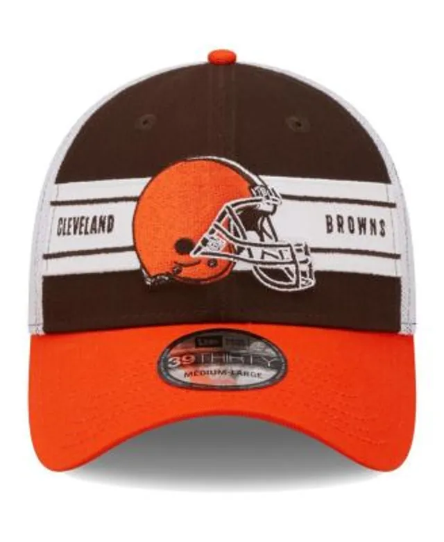 Cleveland Browns New Era Surge 39THIRTY Flex Hat - Brown/Orange