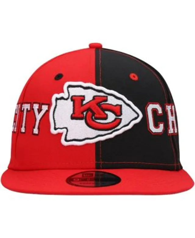 Men's New Era Royal/Red New York Giants Team Split 9FIFTY Snapback Hat